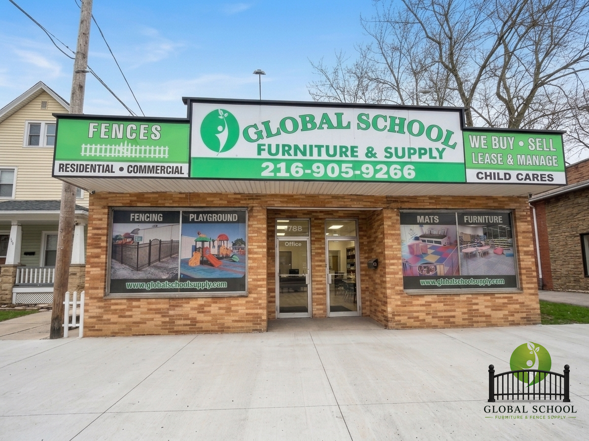 Fencing & Playground — Store Display