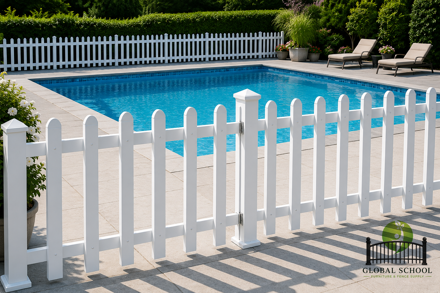 Swimming pool fence